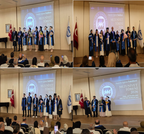 2025-2026 Akademik Yılı Sınıf Öğretmenliği Anabilim Dalı Mezuniyet Töreni